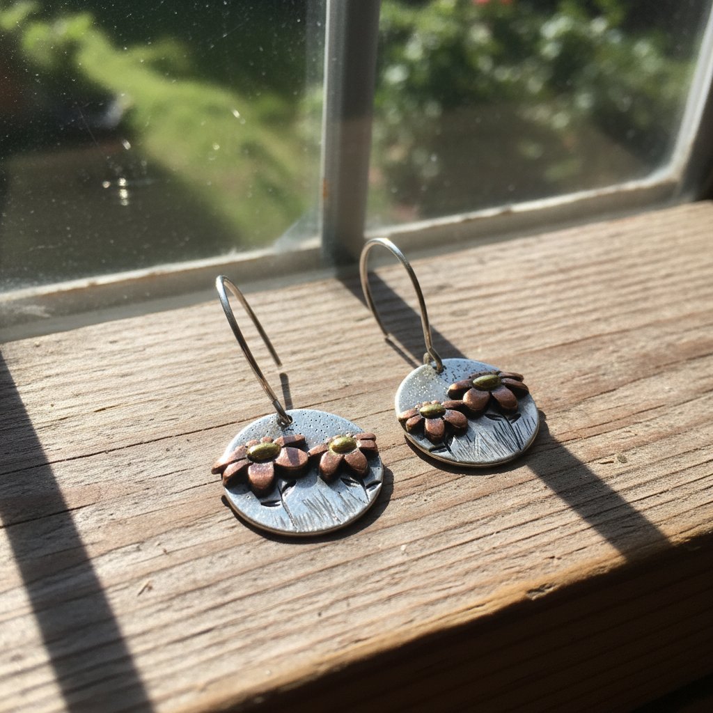 Soleil Silver Earrings