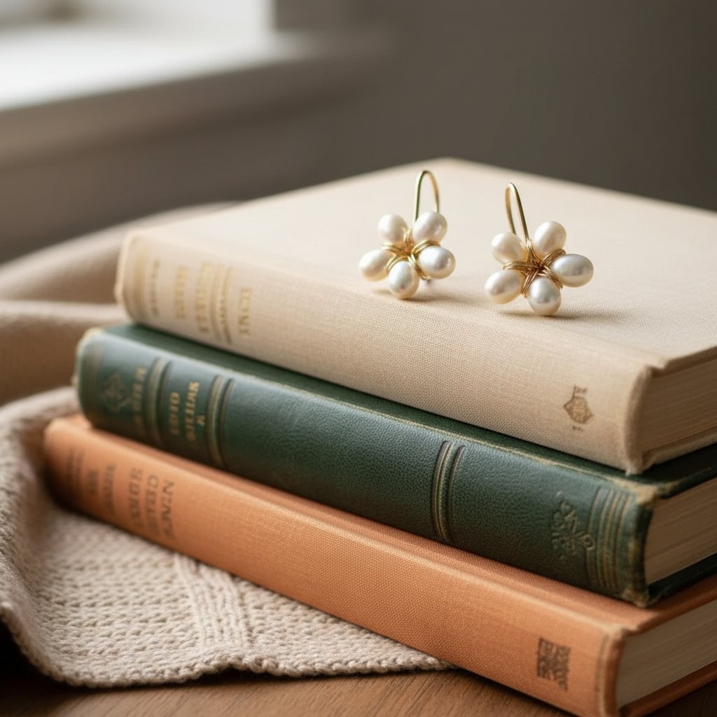 Soleil Pearl Earrings