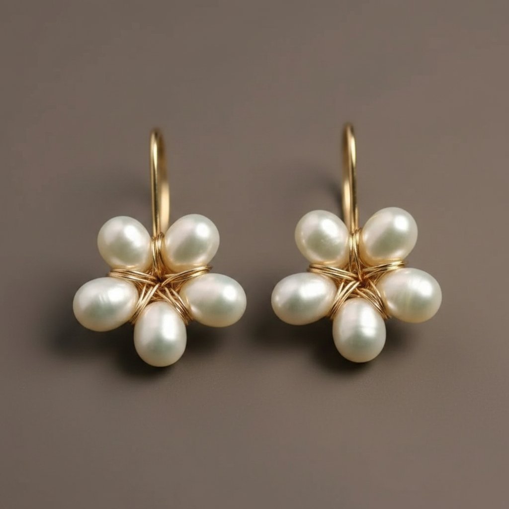 Soleil Pearl Earrings