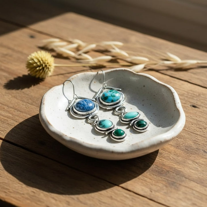 Soleil Silver Earrings