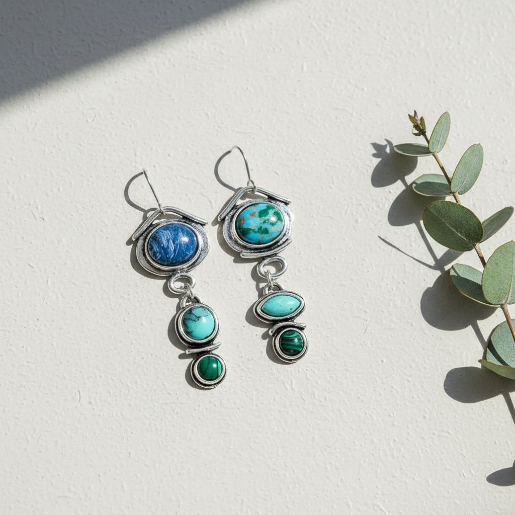 Soleil Silver Earrings