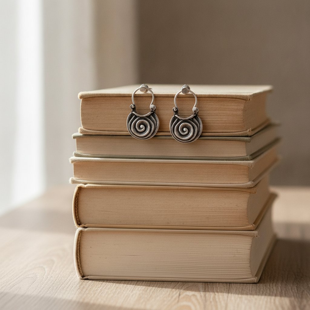 Soleil Silver Earrings