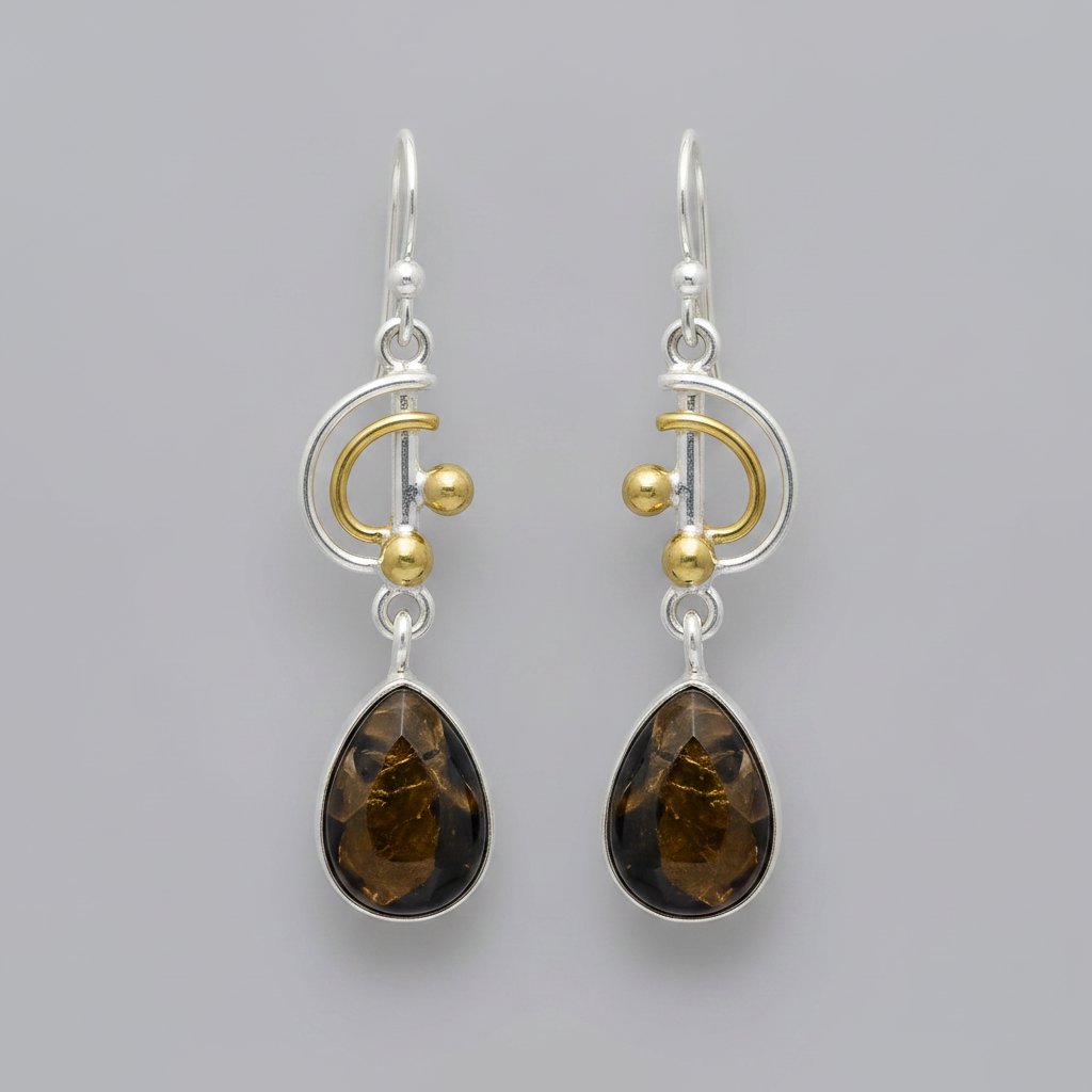 Soleil Silver Earrings