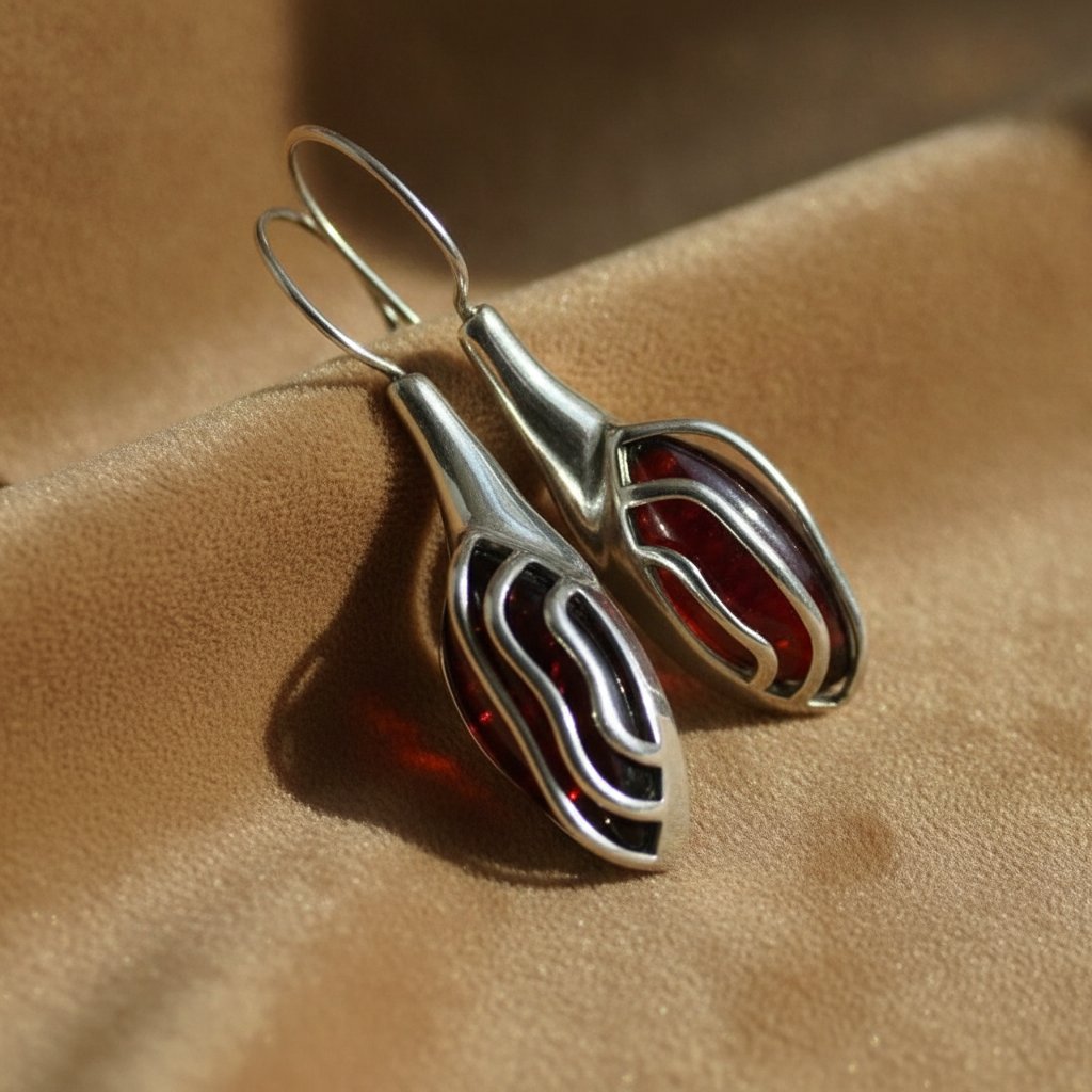 Soleil Silver Earrings