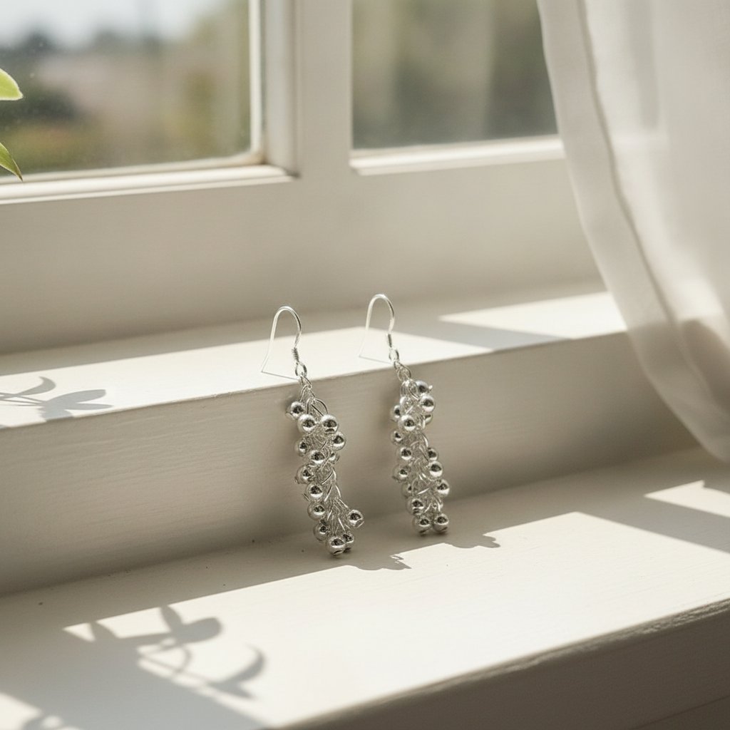 Soleil Silver Earrings
