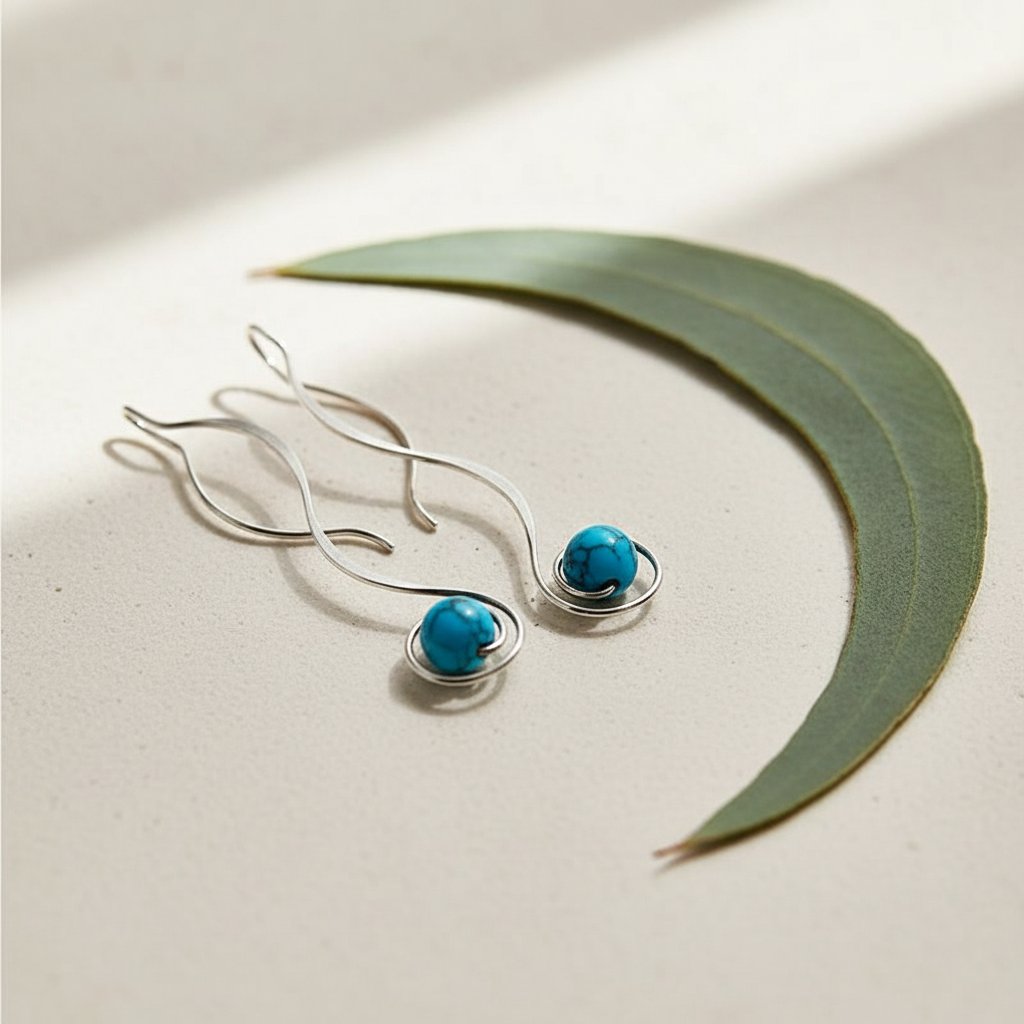 Soleil Turquoise Earrings