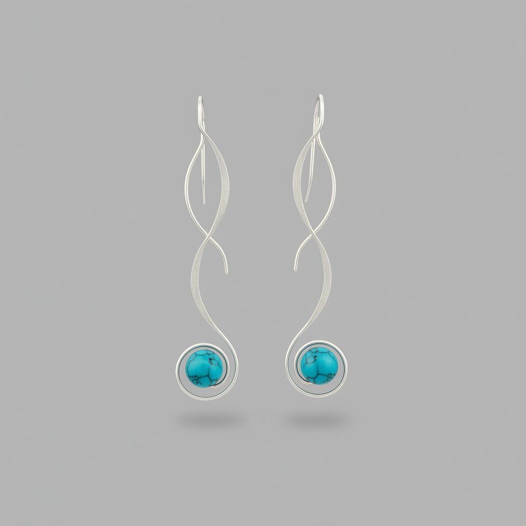 Soleil Turquoise Earrings