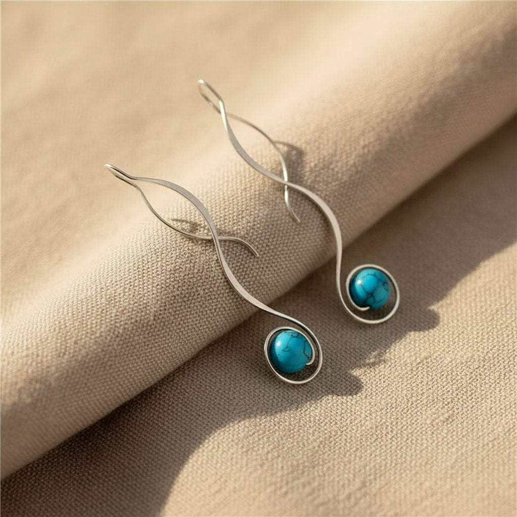 Soleil Turquoise Earrings