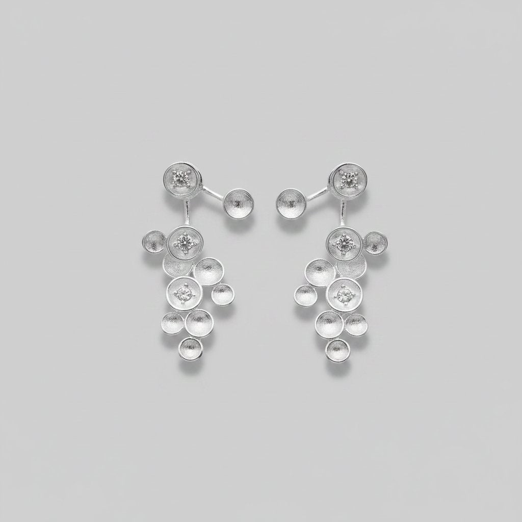 Soleil Silver Earrings