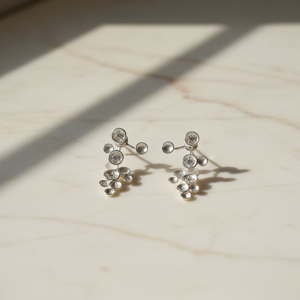 Soleil Silver Earrings
