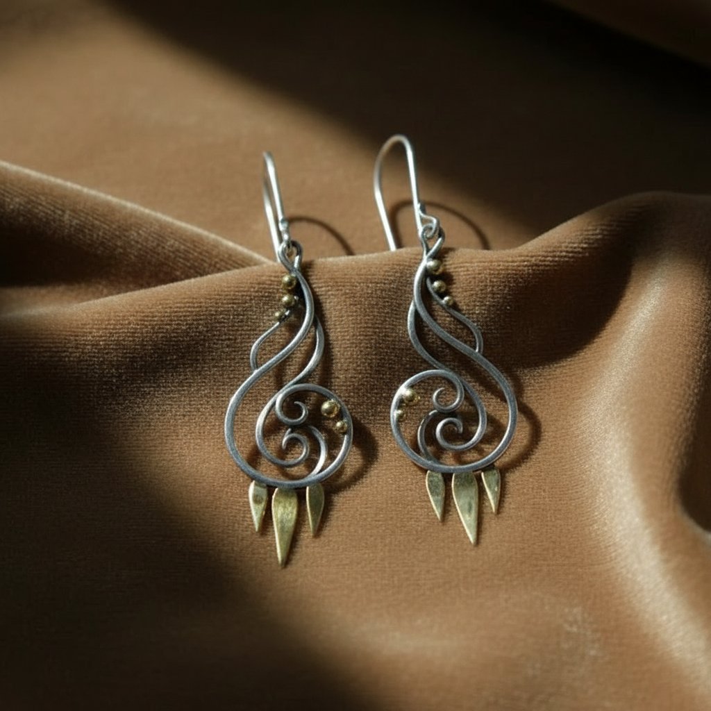Soleil Silver Earrings