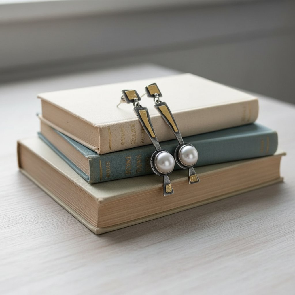 Soleil Pearl Earrings