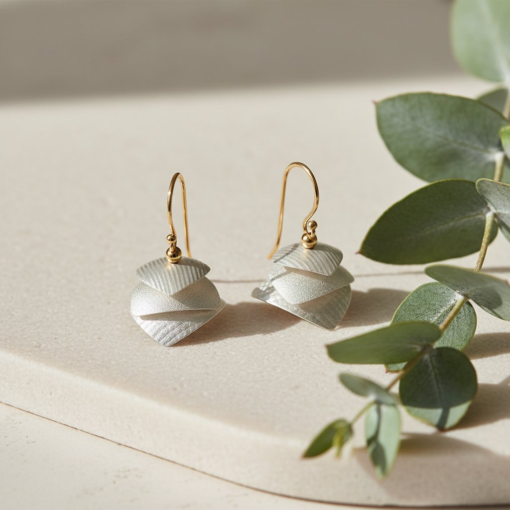 Soleil Silver Earrings