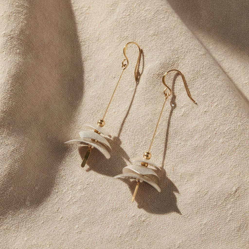 Soleil Silver Earrings