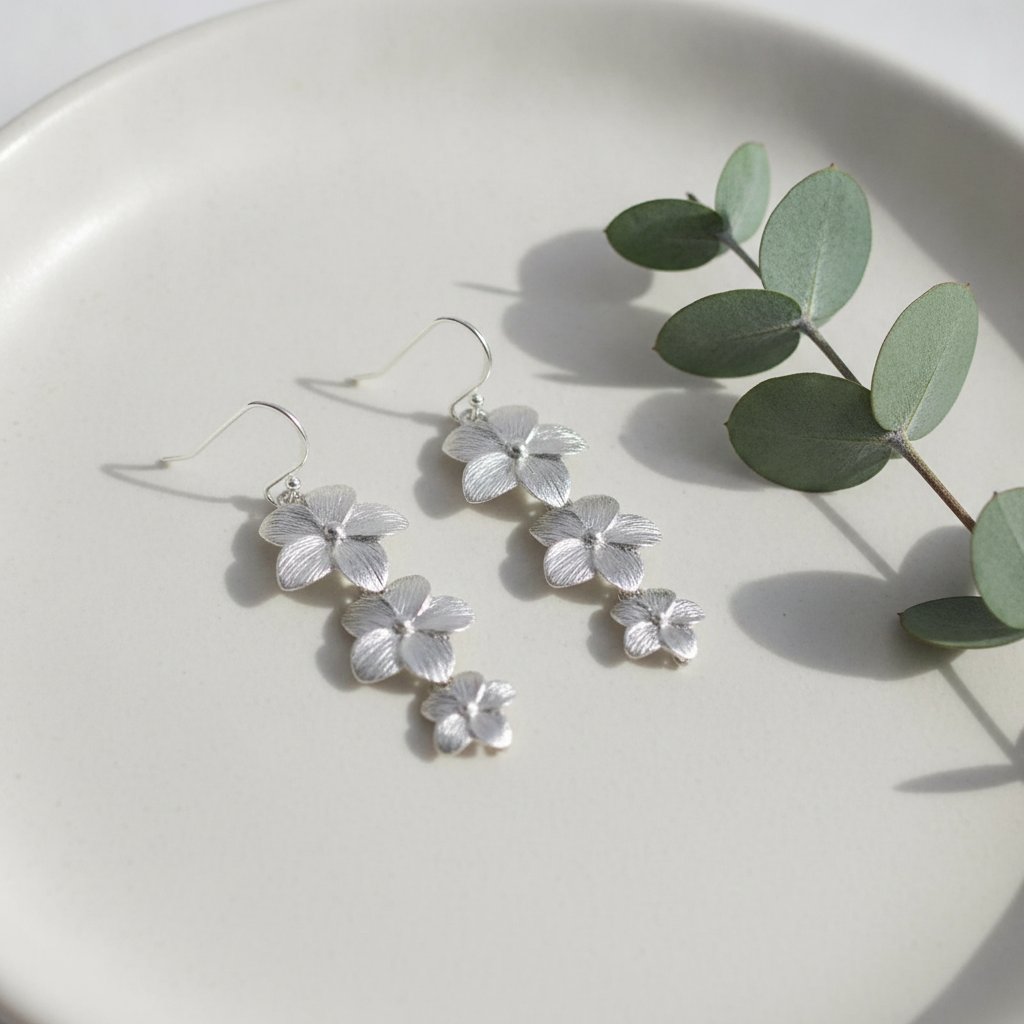 Soleil Silver Earrings