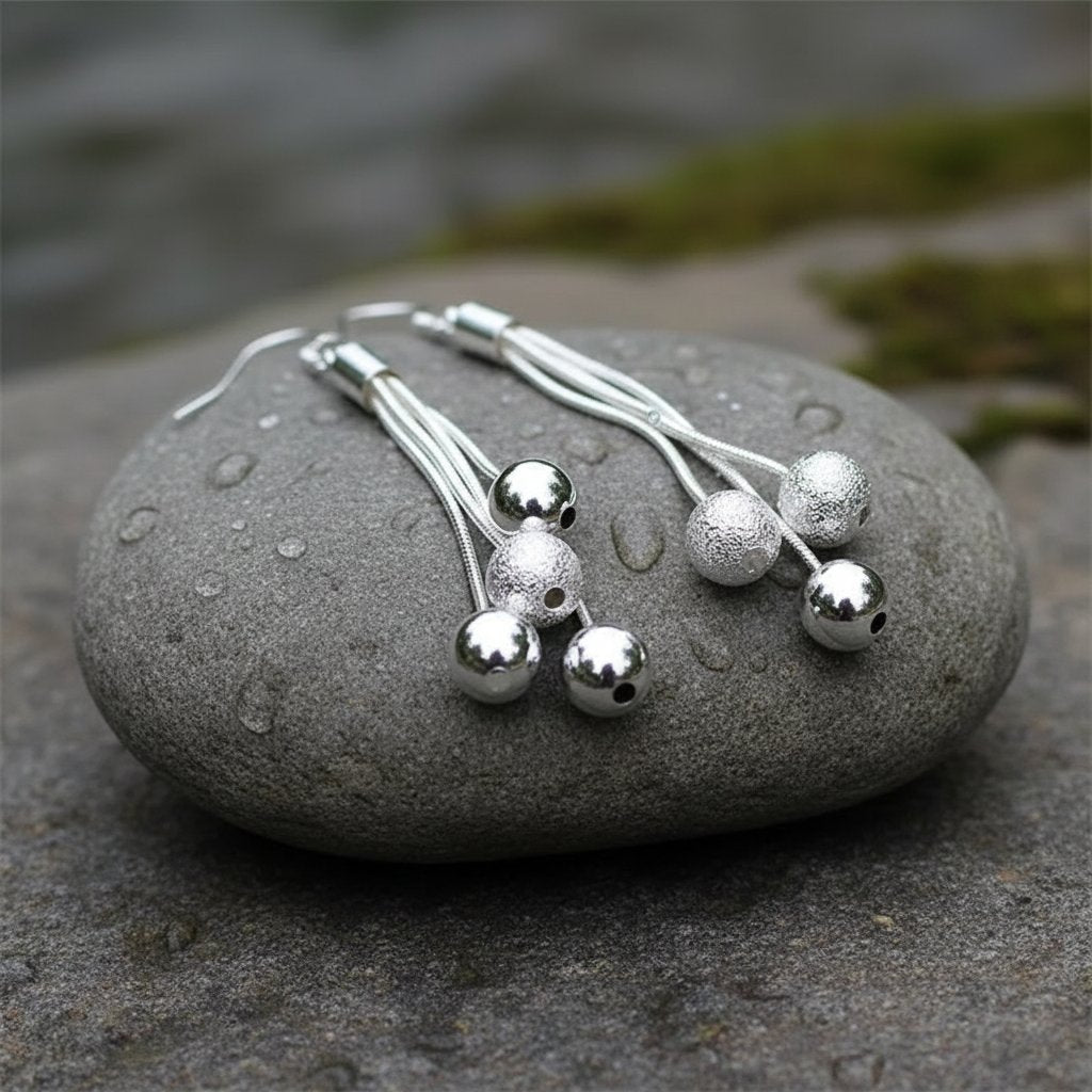 Soleil Silver Earrings