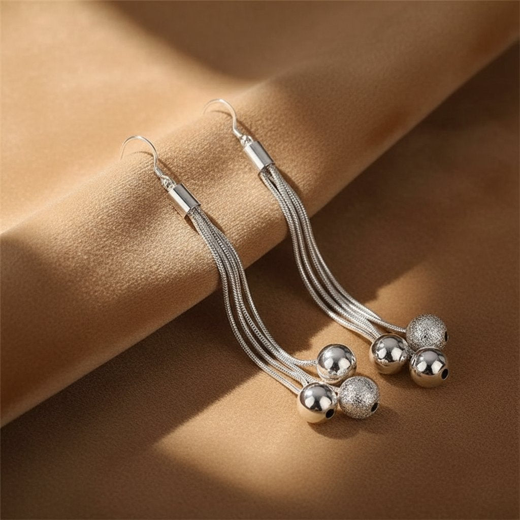 Soleil Silver Earrings