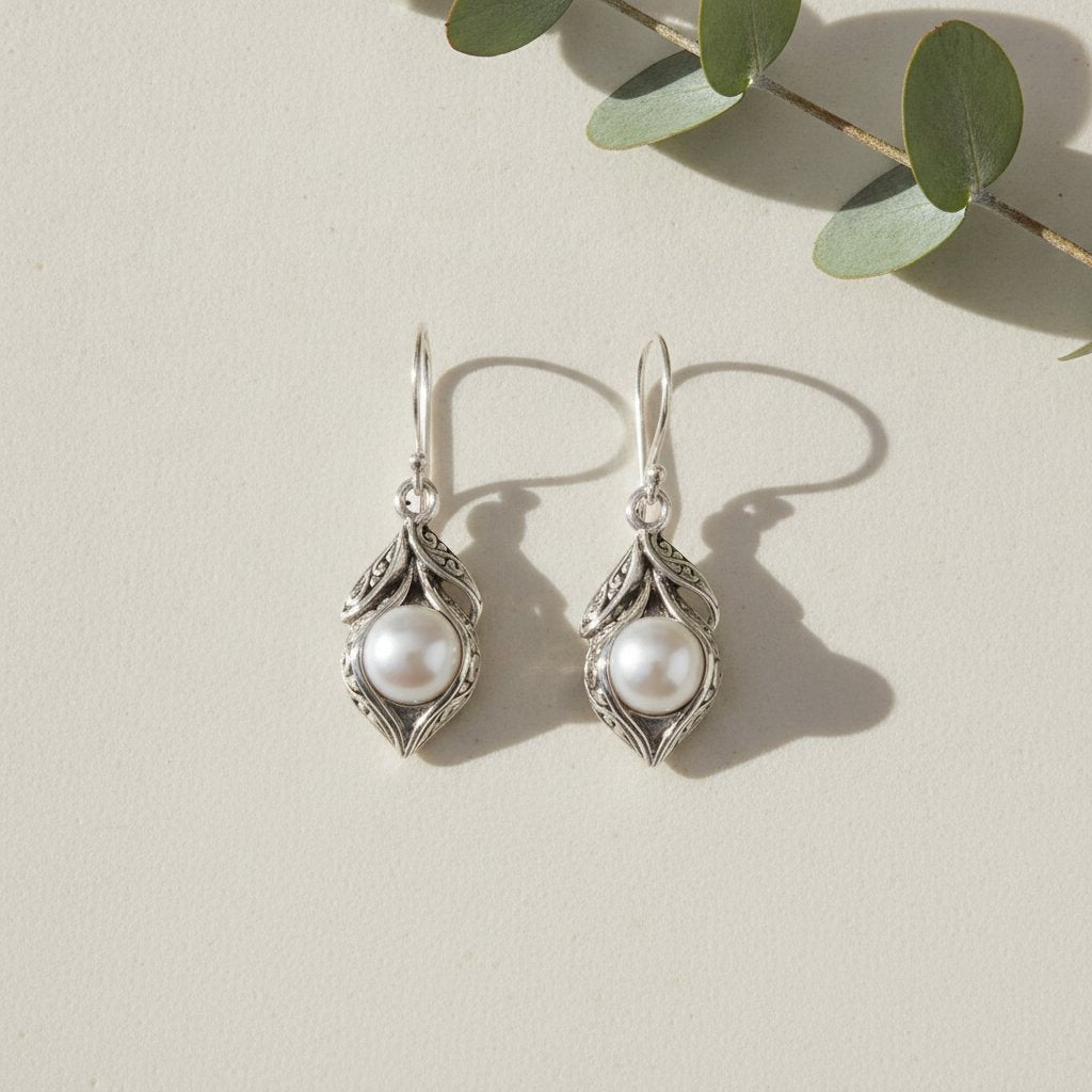 Soleil Pearl Earrings