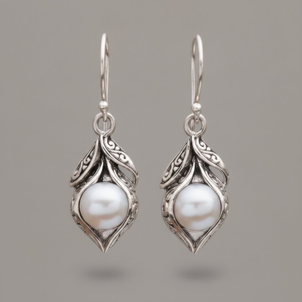Soleil Pearl Earrings
