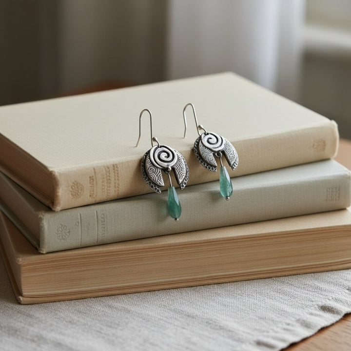 Soleil Silver Earrings