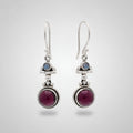 Estelle Garnet Earrings