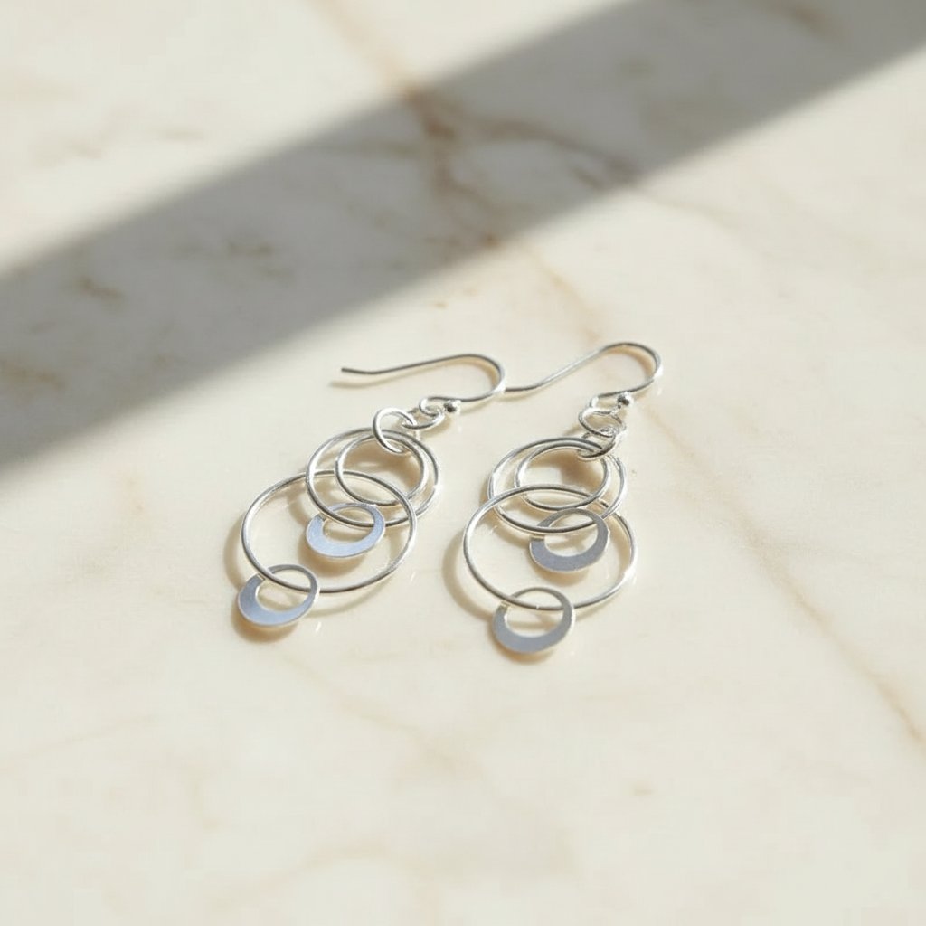 Estelle Silver Earrings