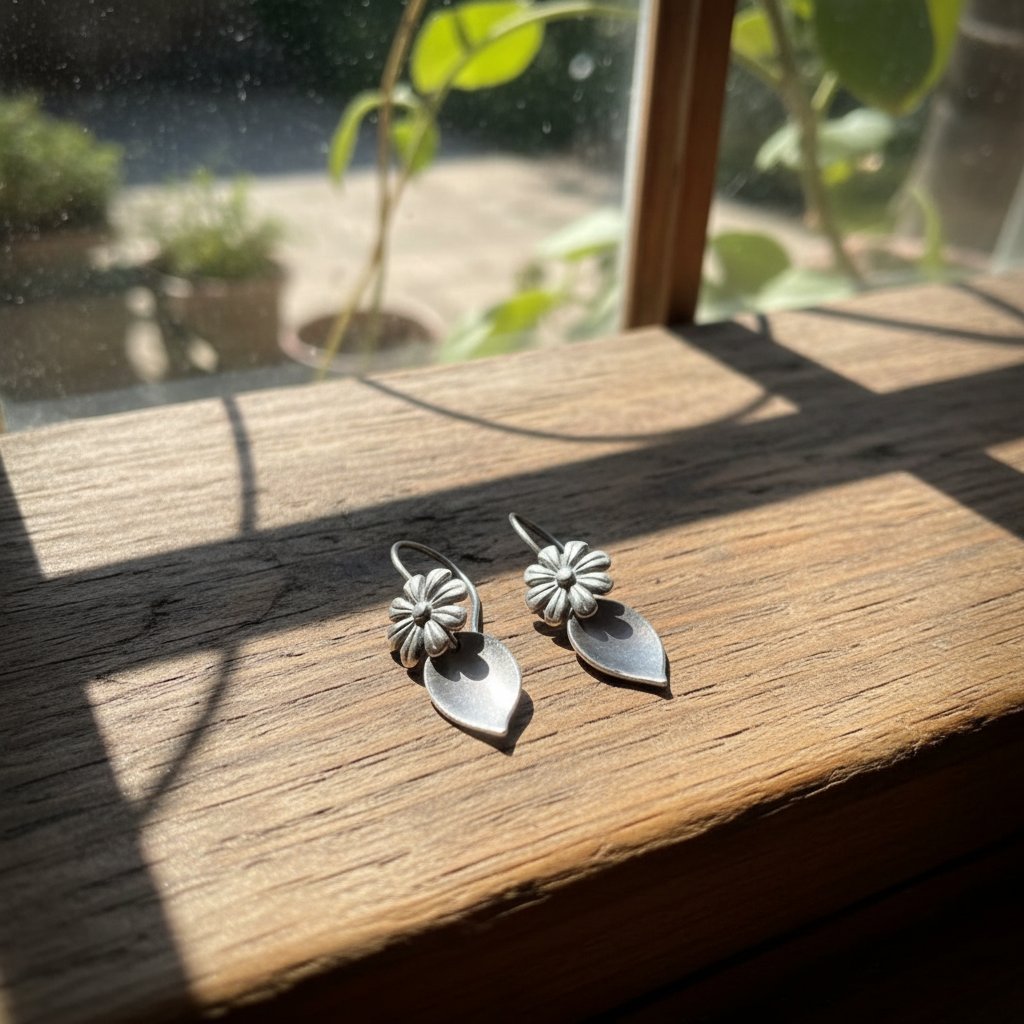 Estelle Silver Earrings