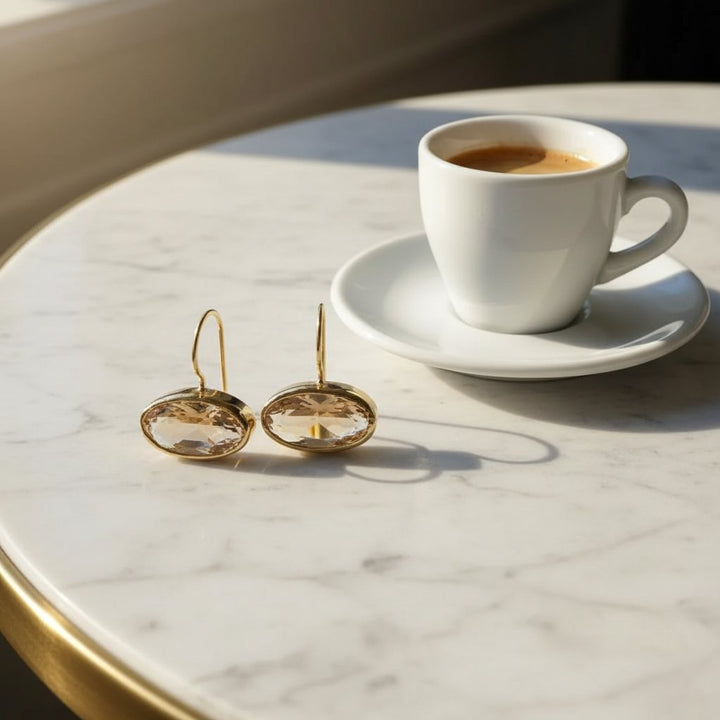 Estelle Crystal Earrings