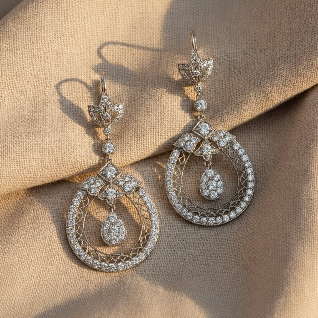 Estelle Crystal Earrings