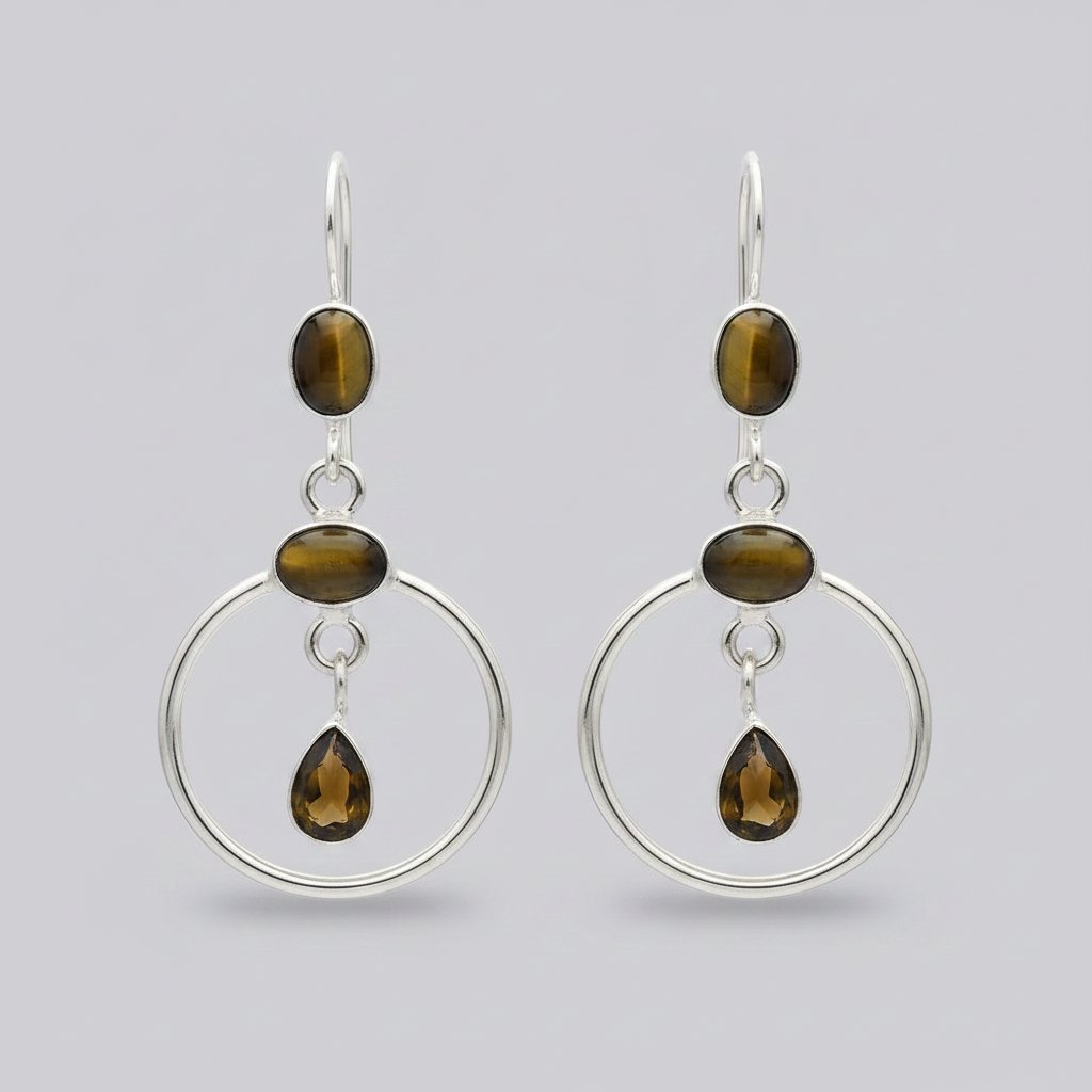Estelle Silver Earrings