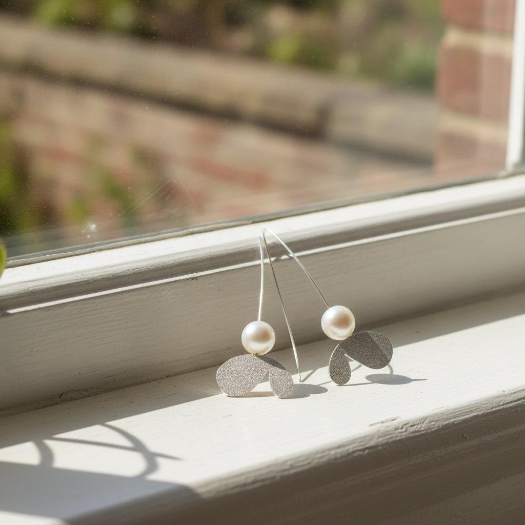 Estelle Pearl Earrings