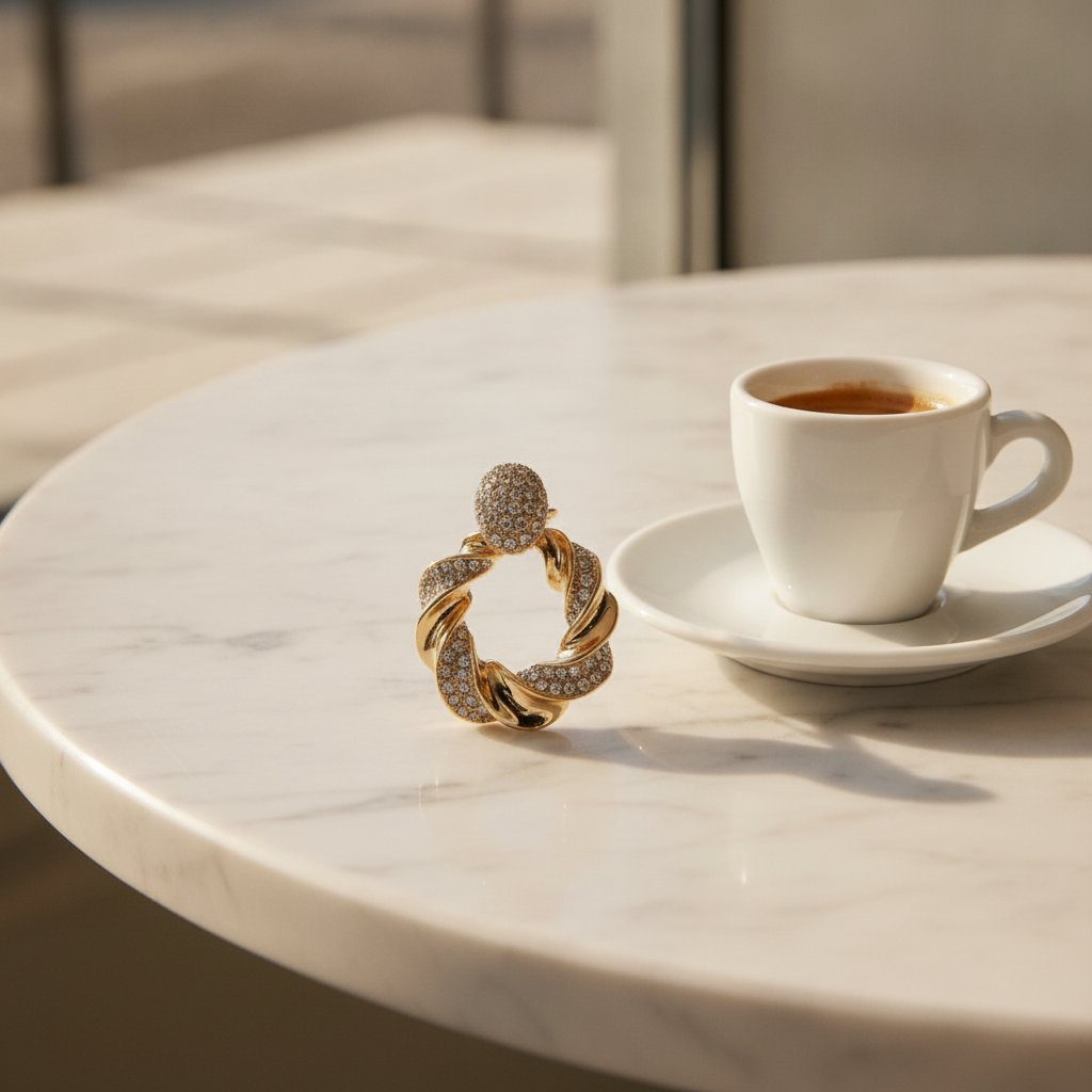 Estelle Gold Earrings