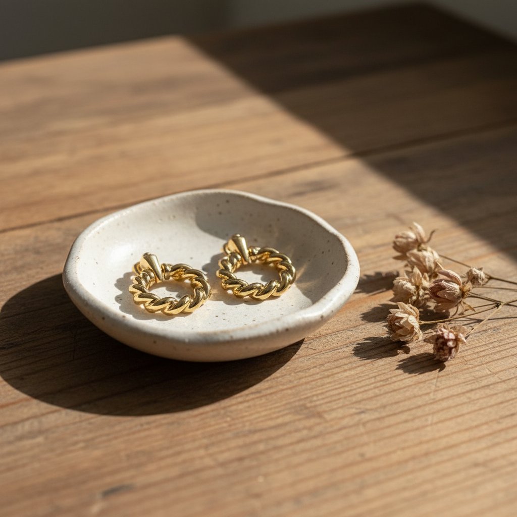 Estelle Gold Earrings