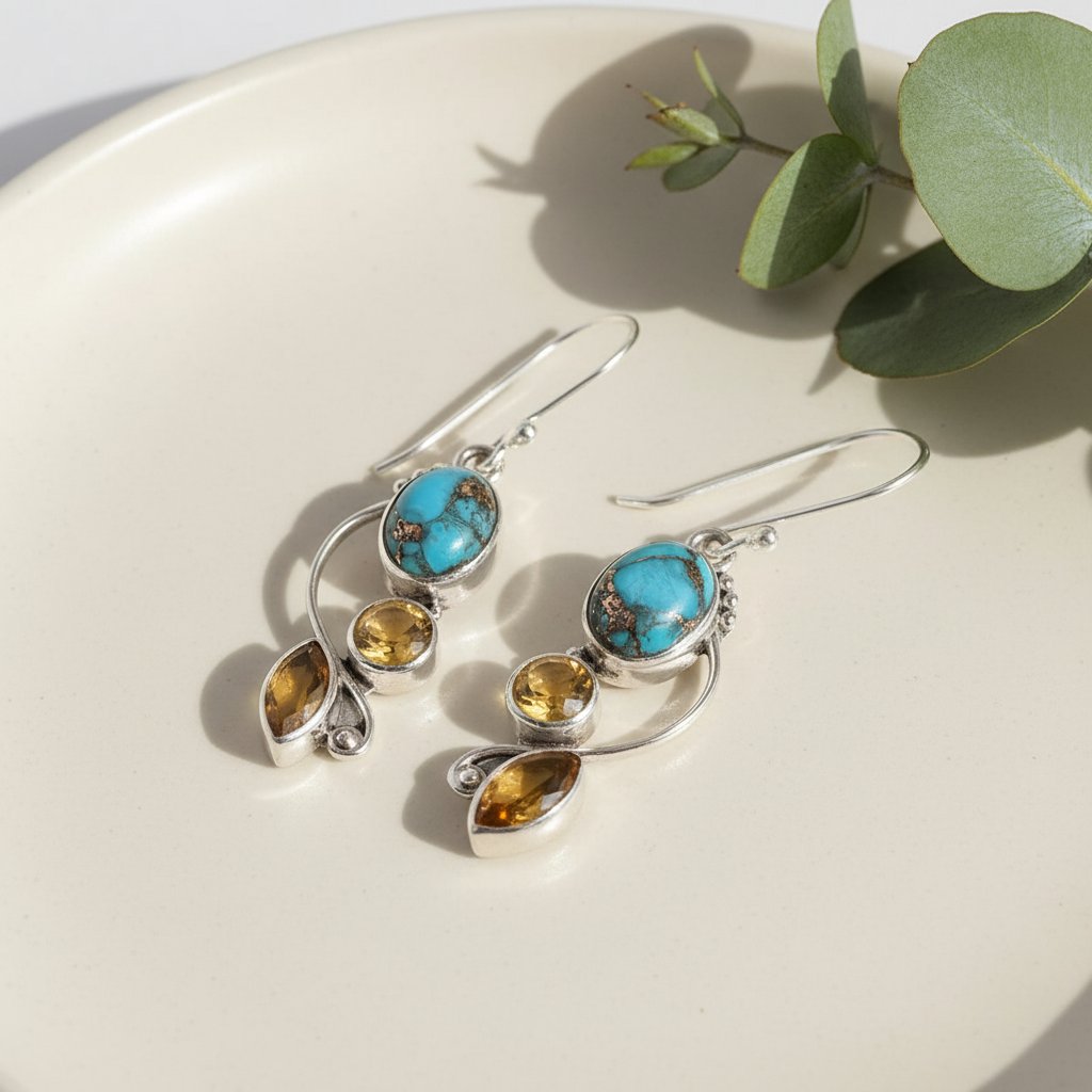 Estelle Crystal Earrings