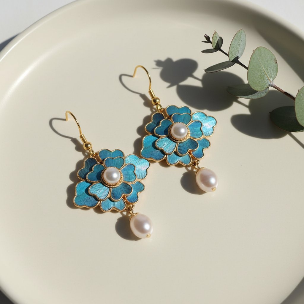 Honorine Pearl Earrings