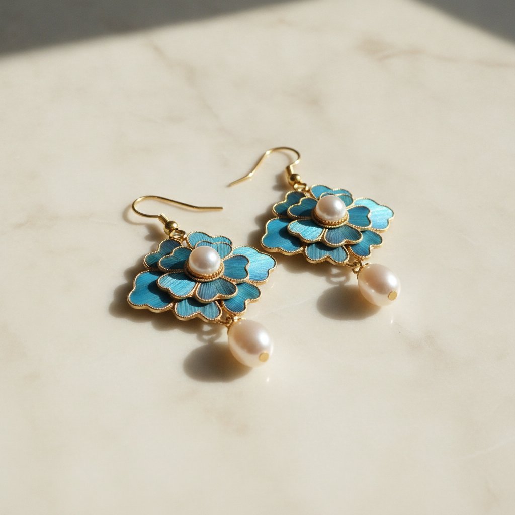 Honorine Pearl Earrings