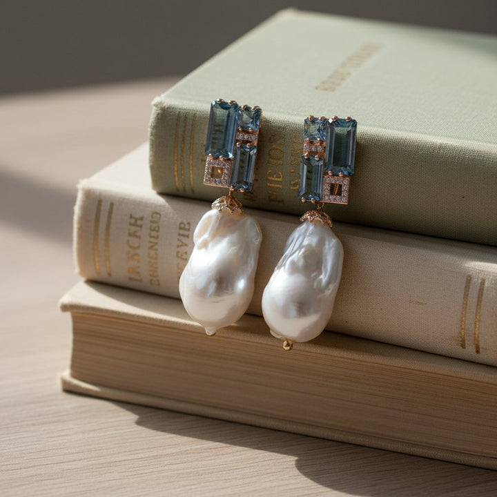 Honorine Pearl Earrings
