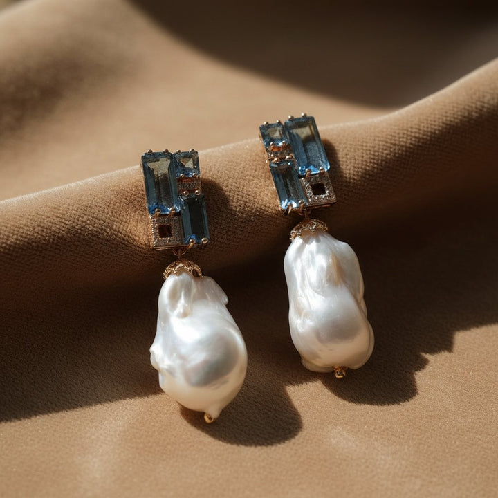 Honorine Pearl Earrings