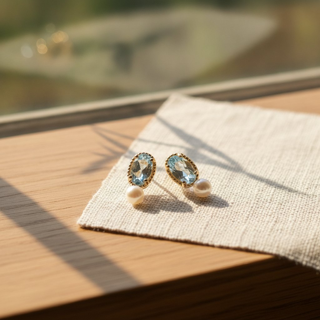 Juliette Pearl Earrings