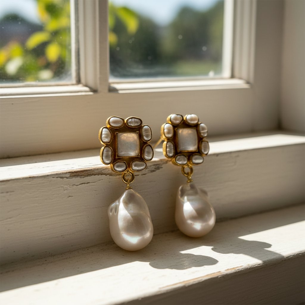Juliette Pearl Earrings