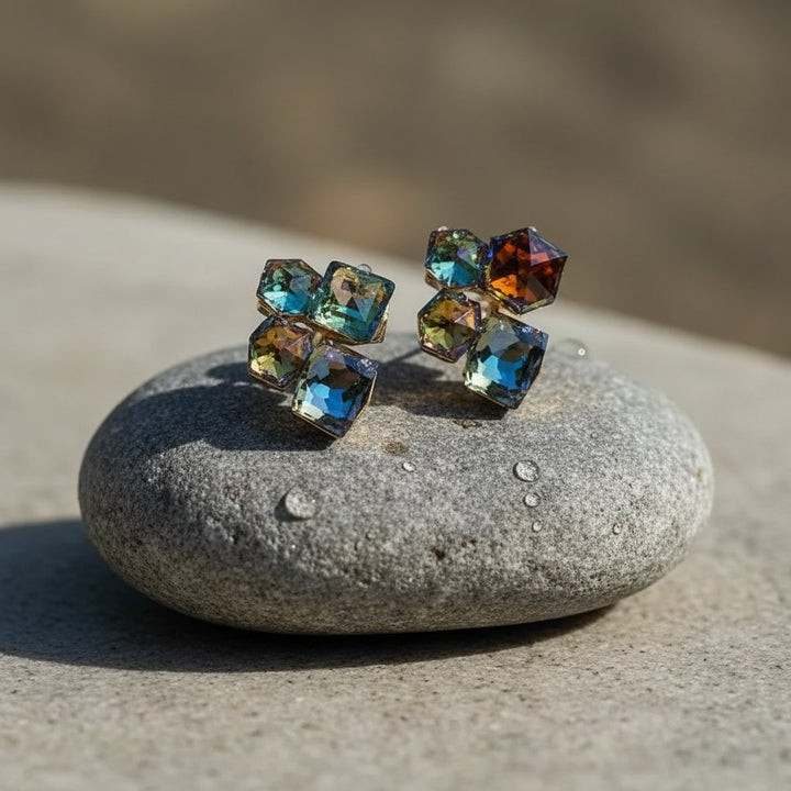 Lourdes Gold Earrings