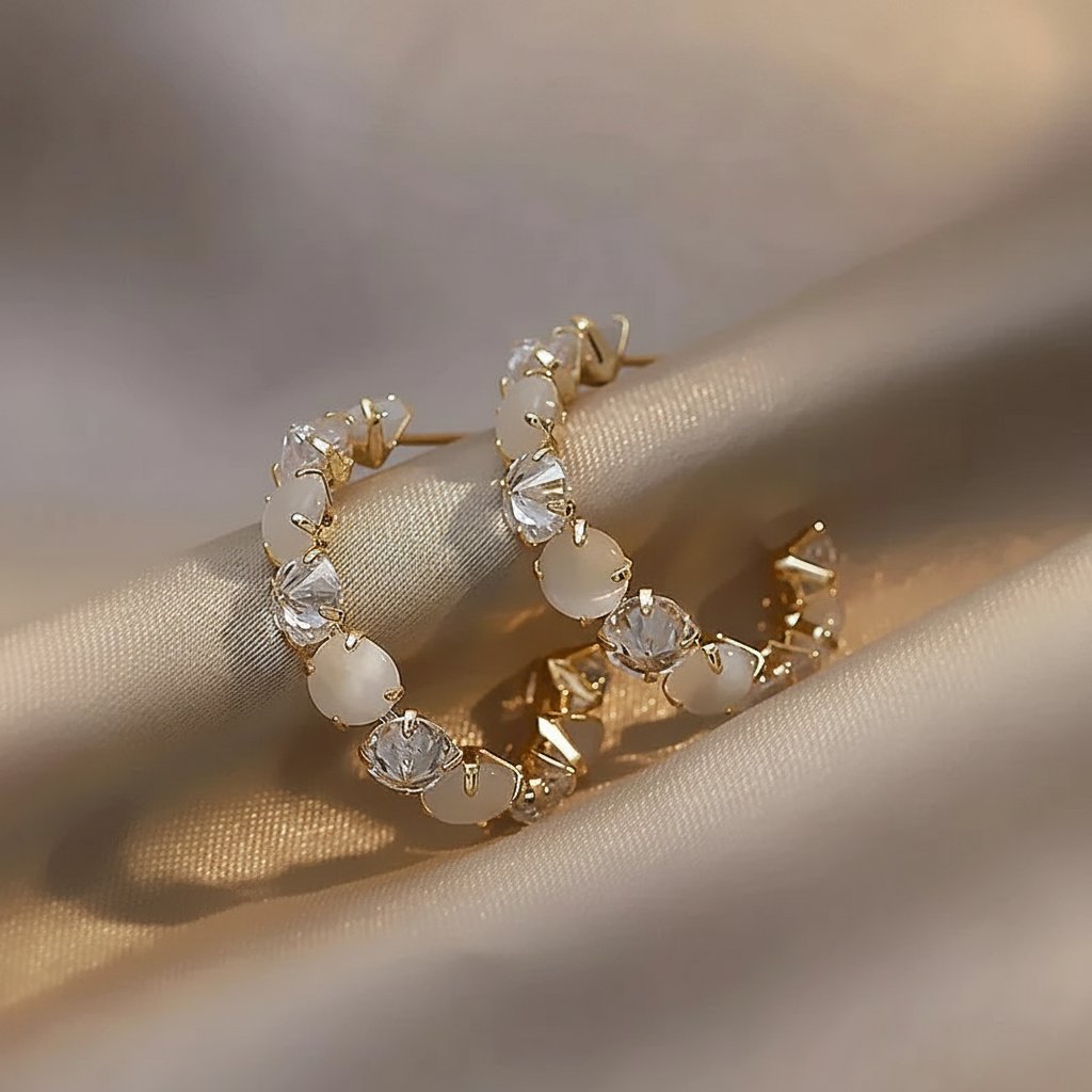 Lourdes Opal Earrings