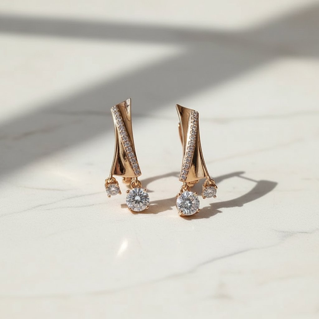 Lourdes Zirconia Earrings