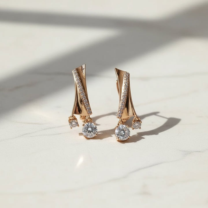 Lourdes Zirconia Earrings
