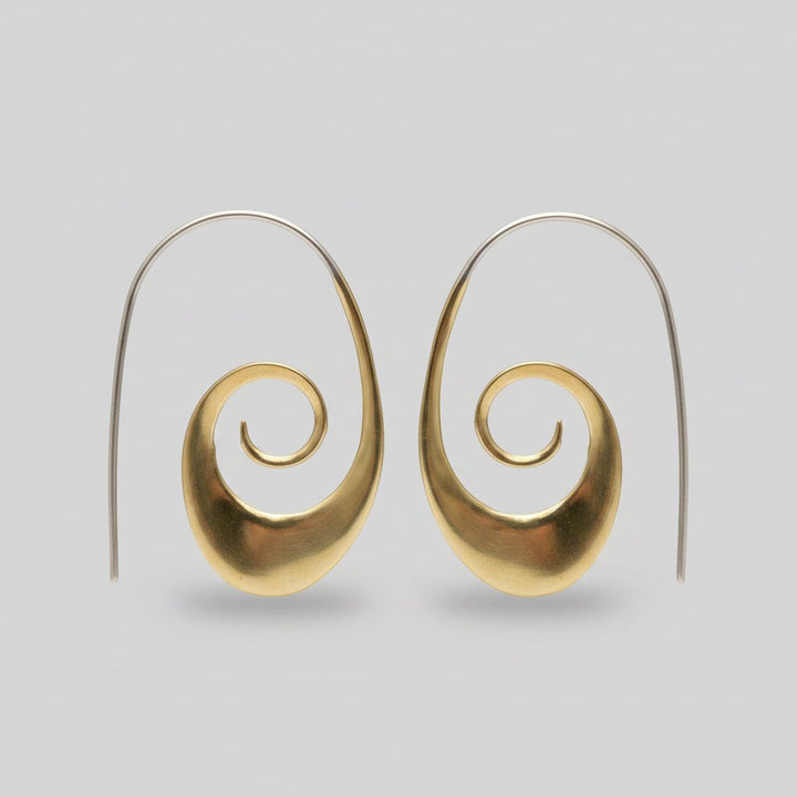 Lourdes Gold Earrings