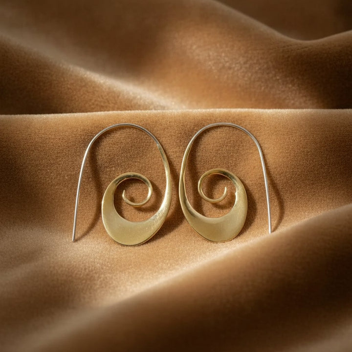Lourdes Gold Earrings
