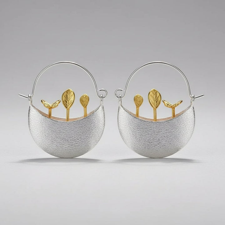 Lourdes Gold Earrings