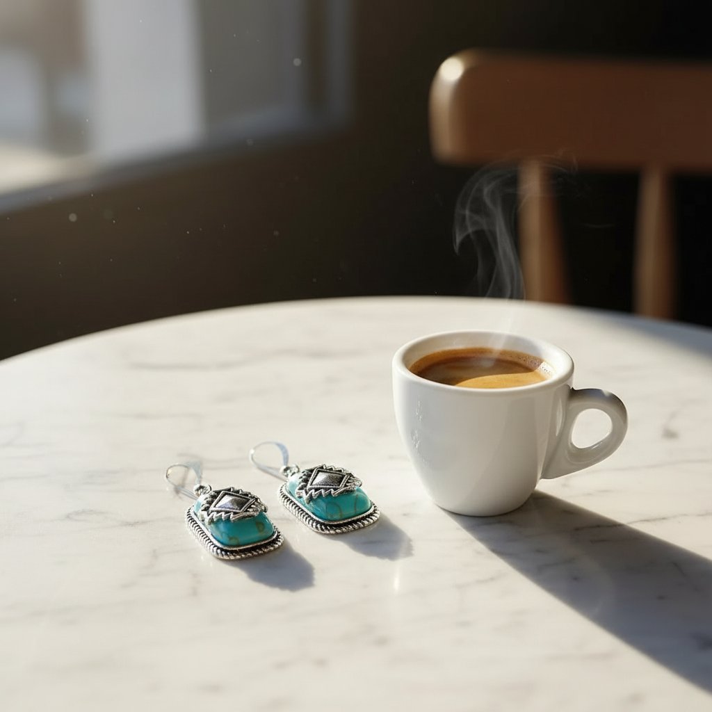 Lourdes Turquoise Earrings