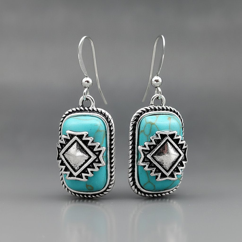 Lourdes Turquoise Earrings