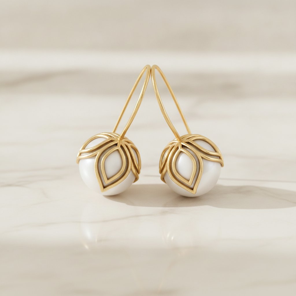 Lourdes Pearl Earrings